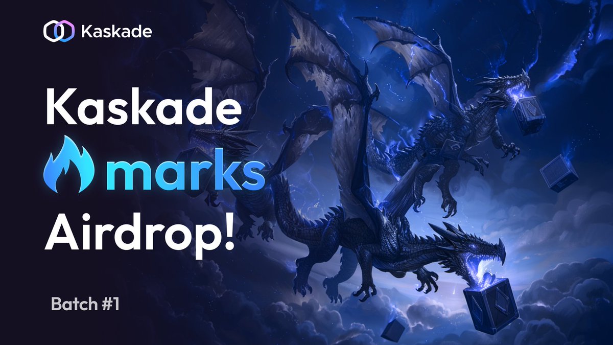 Kaskade_Finance's tweet image. Last call: 24 hours left for Kaskade's #airdrop of $marks 🔥 Get your hands on the first #giveaway of $marks now! 🔥

✅ Follow us on Twitter
✅Like and retweet this tweet
✅Comment with a dragon emoji 
✅Join our Discord and click on "Claim Airdrop"

Link to Discord: 👇