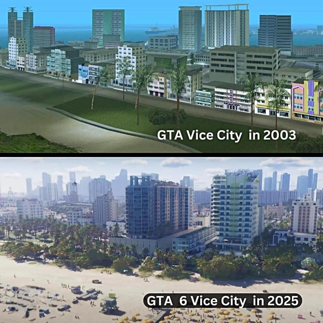 A evolução de Vice City!