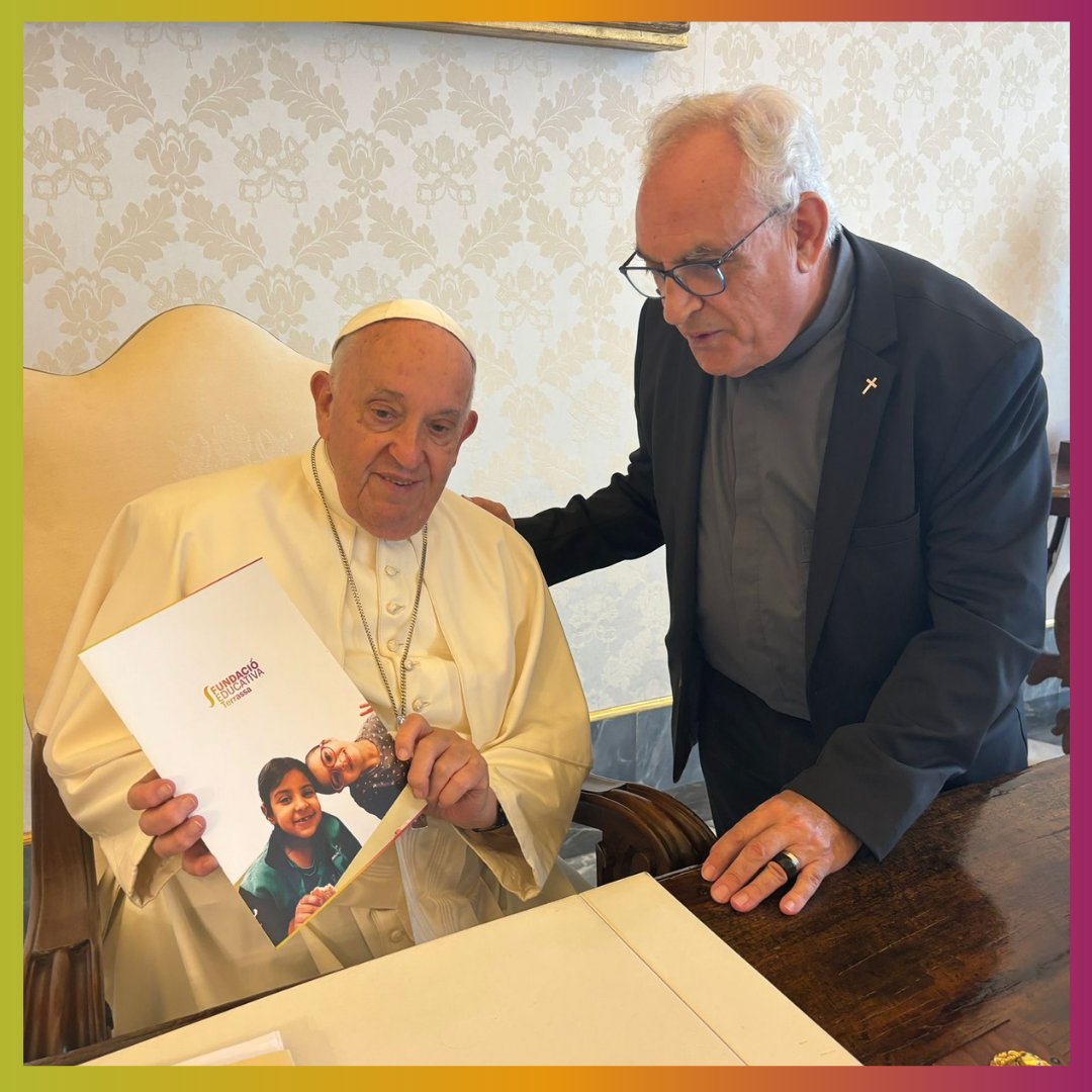 Avui, el president de la Fundació ha estat rebut en audiència pel Sant Pare <a href="/Pontifex_es/">Papa León XIV</a>. El Papa Francesc s'ha interessat pels projectes que duem a terme a Terrassa.