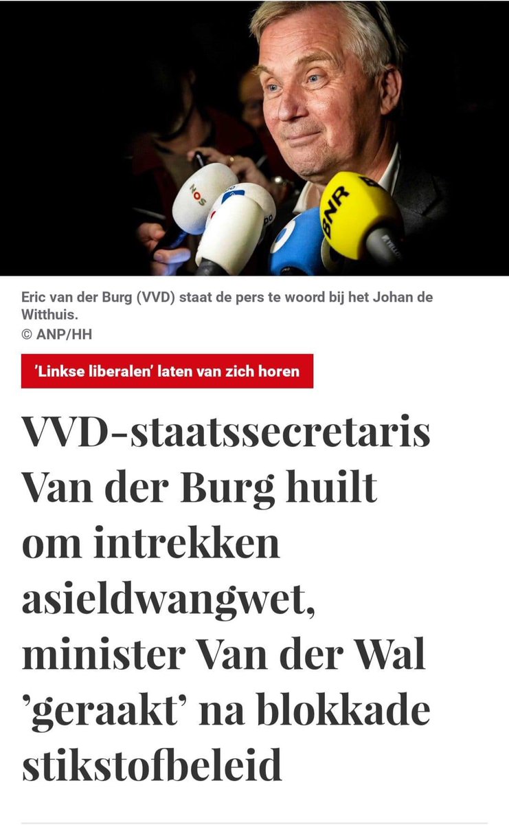 Pepijn van Houwelingen heeft dubbele gevoelens bij dit regeerakkoord. Dat zei hij bij Ongehoord Nederland TV.
Ik sluit me bij hem aan. Goeie uitzending!
@ongehoordnedtv kijken! Die @VVD LINKSE zielige huilebalken (Landverraders) zijn WIJ gelukkig vanaf! 
@MarjanBergen