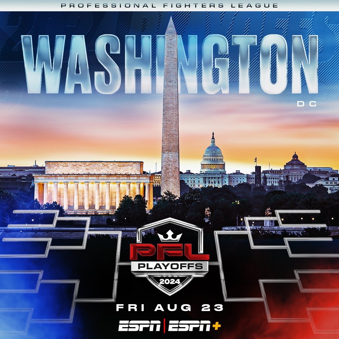 The road to the #PFLWorldChampionship STARTS NOW 🏆💰 •August 2nd: Heavyweights & Women’s Flyweights •August 16th: Light Heavyweights & Lightweights •August 23rd: Welterweights & Featherweights 2024 #PFLPlayoffs Tickets ON SALE NOW👇 🎟️pflmma.com