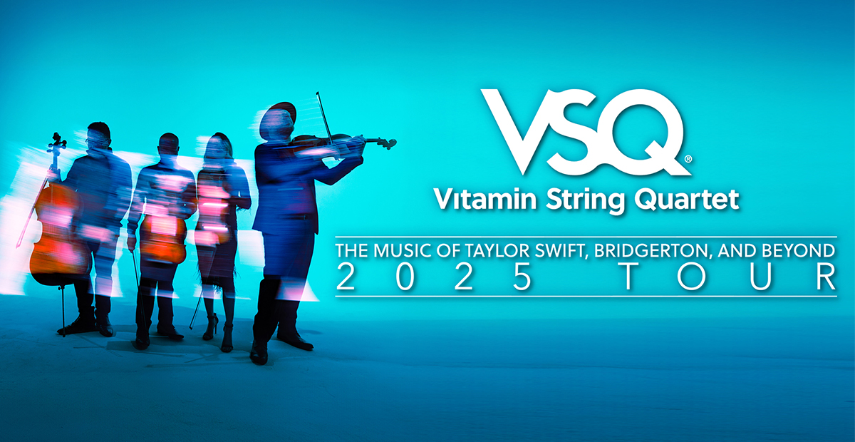 On-Sale Now: @WeAreVSQ brings the music of Taylor Swift, Bridgerton, and beyond to the Bilheimer Capitol Theatre Wed, Jan 29, 2025! 🎟️ rutheckerdhall.com/events/detail/…