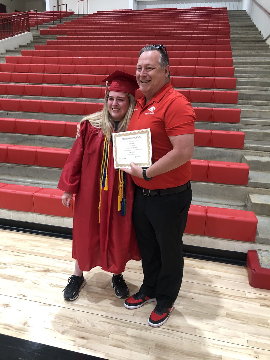 As an #athletictrainer we make life impacts on our student athletes. @CabotAT has been such a great role model to the kids that he treats on a daily basis. Make a difference in your practice. Be #greAT !!! @cabotsd @CabotAthDept