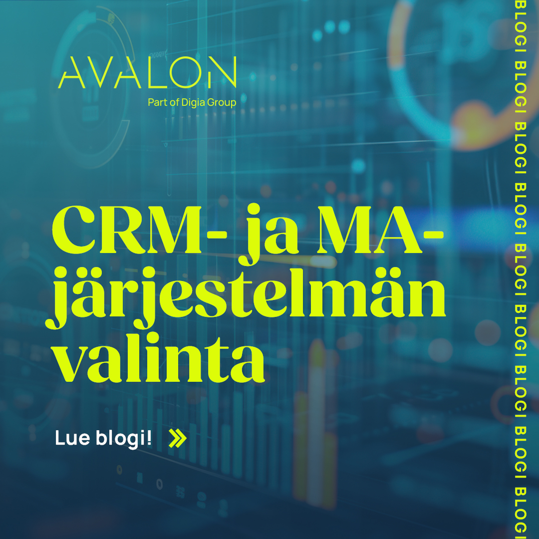 Mikä on tekoälyn (AI:n) rooli CRM- ja MA-järjestelmän valinnassa sekä B2B-myynnissä ja -markkinoinnissa yleisesti? Entä miten löytää se juuri itselle parhaiten sopiva? Ota selvää ja lue meidän artikkeli aiheesta täältä:👇
tinyurl.com/sk98bmfm

#Avalon #AI #Tekoäly #CRM