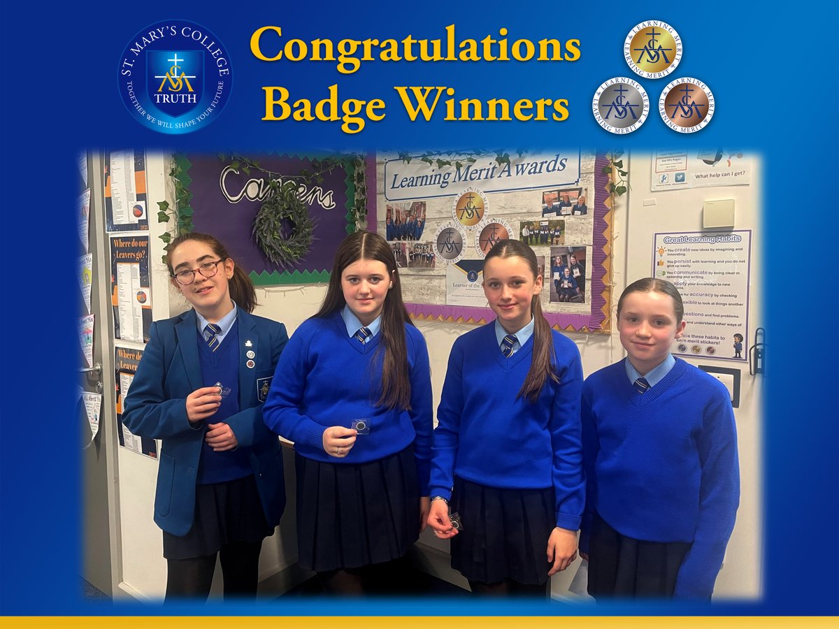 🎉 Congratulations to our Key Stage 3 pupils who received their Learning Merit Badges this week! 🎉