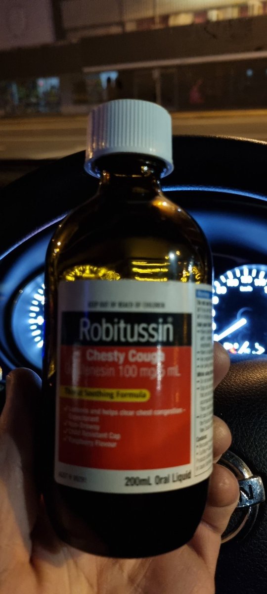 OneAngryDwarf2's tweet photo. Sippin' Tuss on the way home. Hopefully, I don't end up in Jumanji again.

@MCdooglebear
@Robitussin
@KILLTONY #Tuss #Jumanji https://t.co/o2eATytMEN