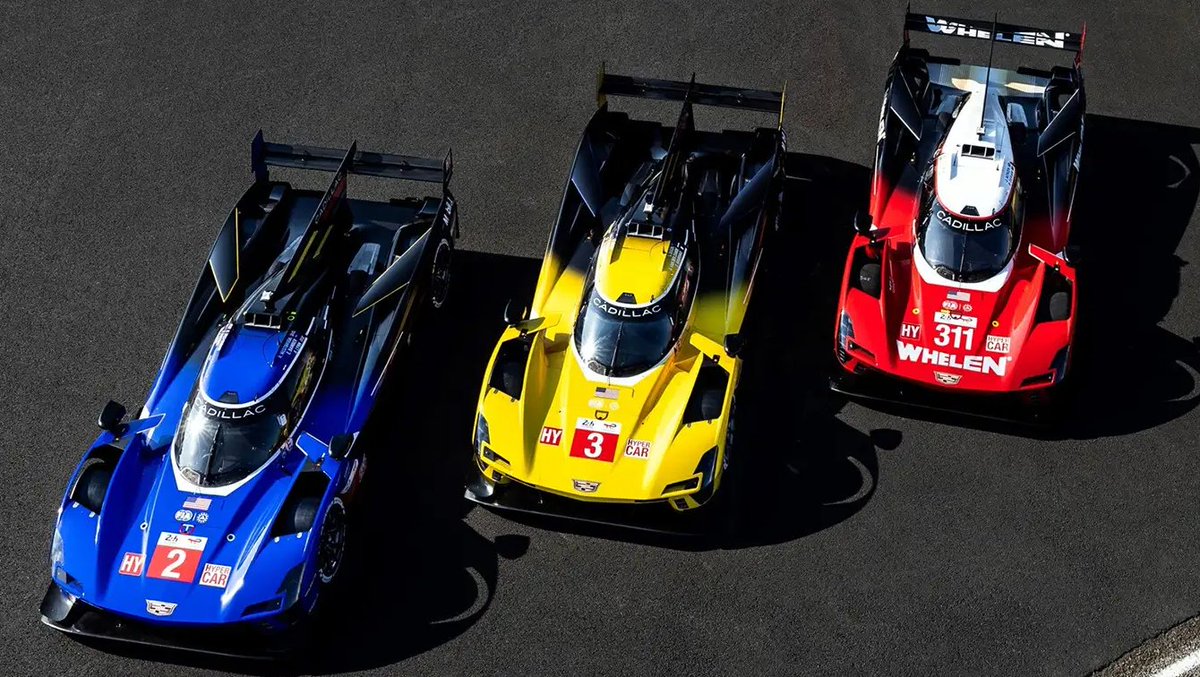 Cadillac is having two different performances and results. Really strong in #IMSA, struggling in #WEC.

Do you think they could perform well at #LeMans24?

📸 Cadillac