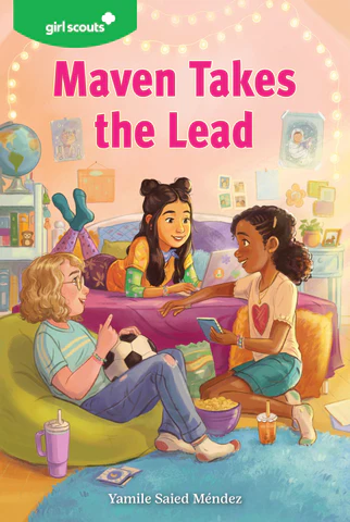 I wrote the first book in this beautiful series with The Girl Scouts and HarperCollins! Maven Takes the Lead, cover art by Jennifer Bricking, coming out Sept 24 🩷 harpercollins.com/blogs/press-re…