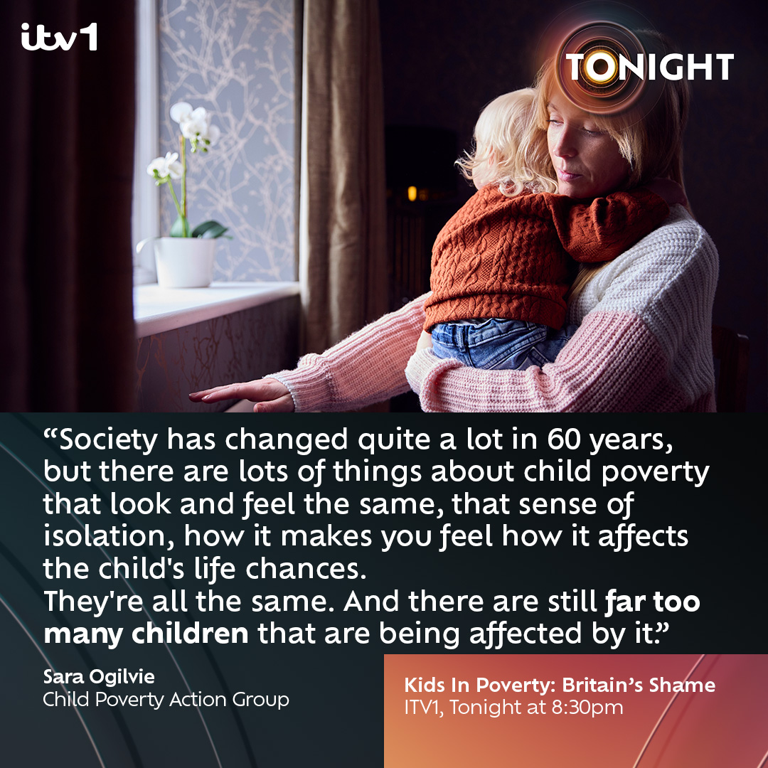 Why are far too many children being affected by poverty? #ITVTonight has been finding out... Kids In Poverty: Britain's Shame | Presented by Paul Brand | ITV1 | 8:30pm