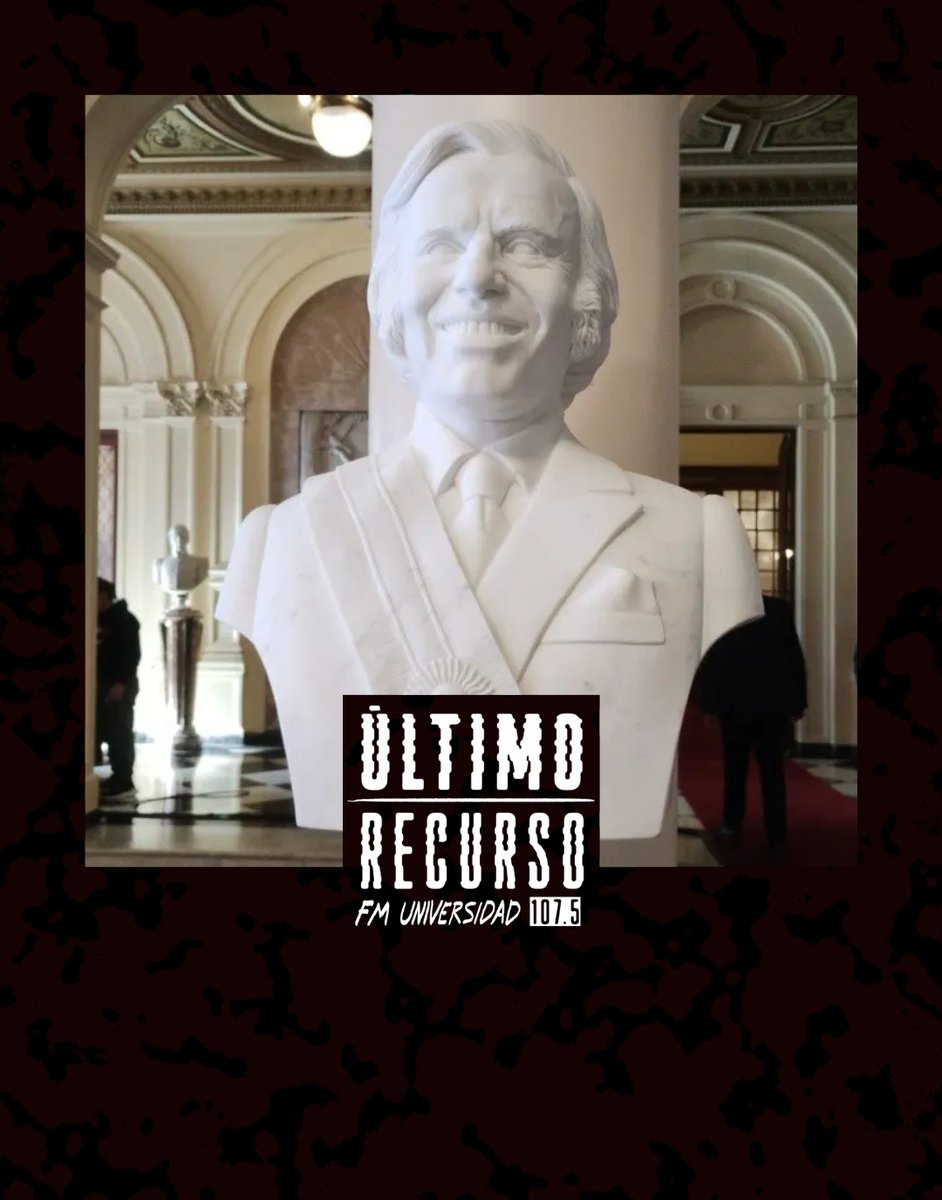ultimo1075's tweet image. #QuéHacemosConMenem? Hoy en @ultimo1075 nos aferramos a la agenda nacional: en el estreno de nuestra nueva sección #PaperbackRadio, buscamos la respuesta musical a la ¿reivindicación? del expresidente con el soundtrack definitivo de aquellos tiempos de neoliberalismo exacerbado.