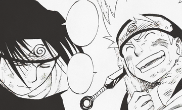 sasunaruhour's tweet image. Sasuke and Naruto 🫶