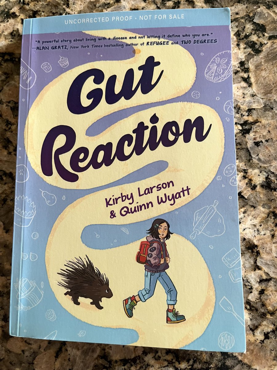 Book mail is the BEST mail! As someone with lifelong gut issues, I’m looking forward to this one! @KirbyLarson @Scholastic #BookPosse