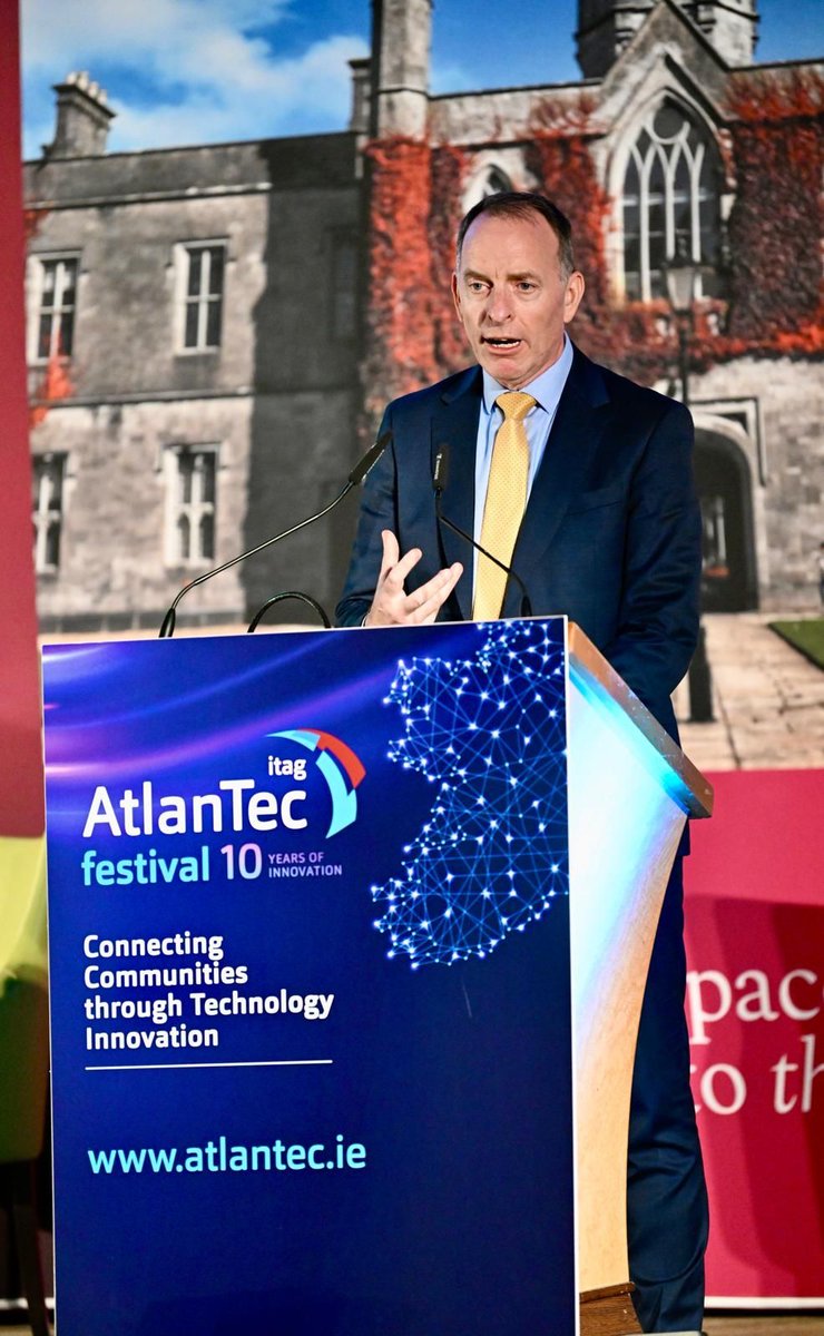At Skillnet Ireland we are invested in upskilling and reskilling employees to help meet the needs of businesses in Ireland through our Skillnet Business Networks and National Initiatives. Speaking this morning on the topic of 'Unlocking Talent Now' at @ItagSkillnet's AtlanTec
