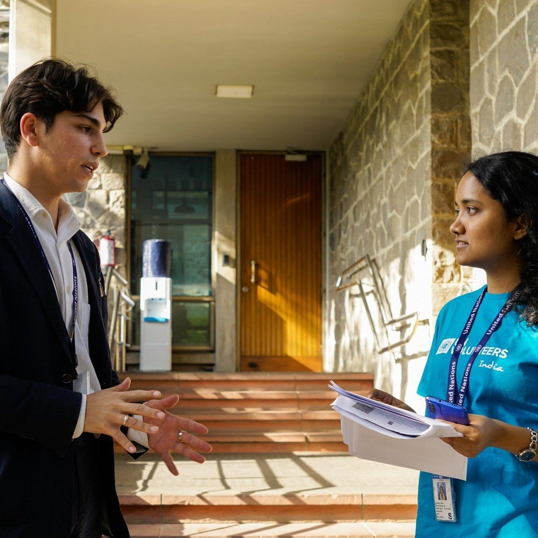 Young people account for 1 in 7 new #HIV infections globally🎗️ Pierre-Louis, a fully funded French 🇫🇷 #UNVolunteer with @UNAIDS India 🇮🇳 advocates for increased political inclusion of young key populations in the regional and country decision-making processes.