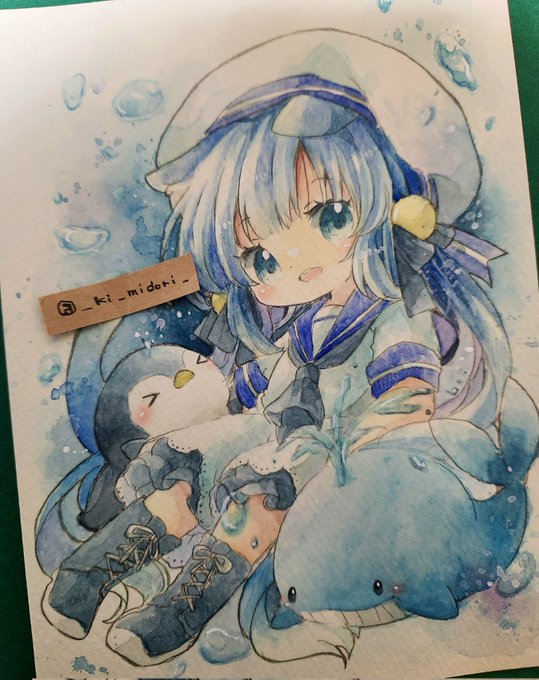 「1girl penguin」 illustration images(Latest)