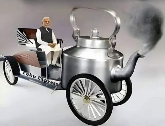 | BREAKING NOW |

M0di's Bullet Train arrived.