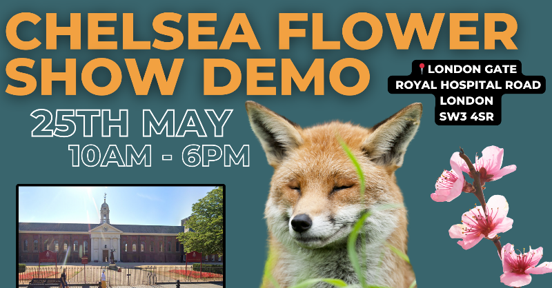 WE'RE HOSTING A DEMO! PLEASE RT! On Saturday 25th May we will be outside the famous Chelsea Flower Show educating the public that the shows' headline sponsor - @thenewtsomerset have hosted the worst fox hunt in England for many years! We would love to see you all there! 🦊