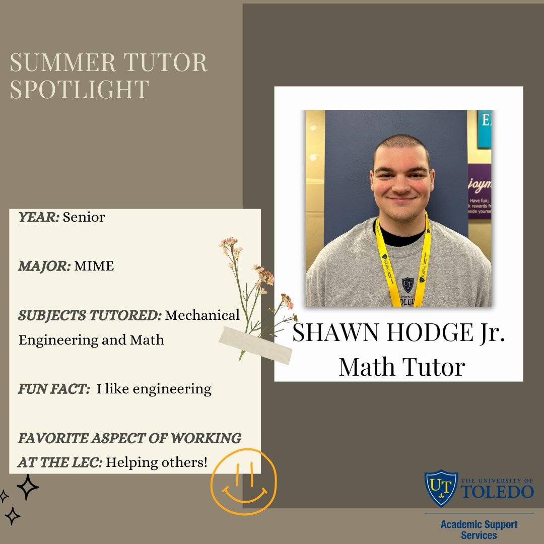 Drumroll please...we'd love for you to meet Shawn, our math mastermind! He'll have you tackling complex problems with the confidence of a champion! Get ready to conquer those equations and unlock your inner math genius!