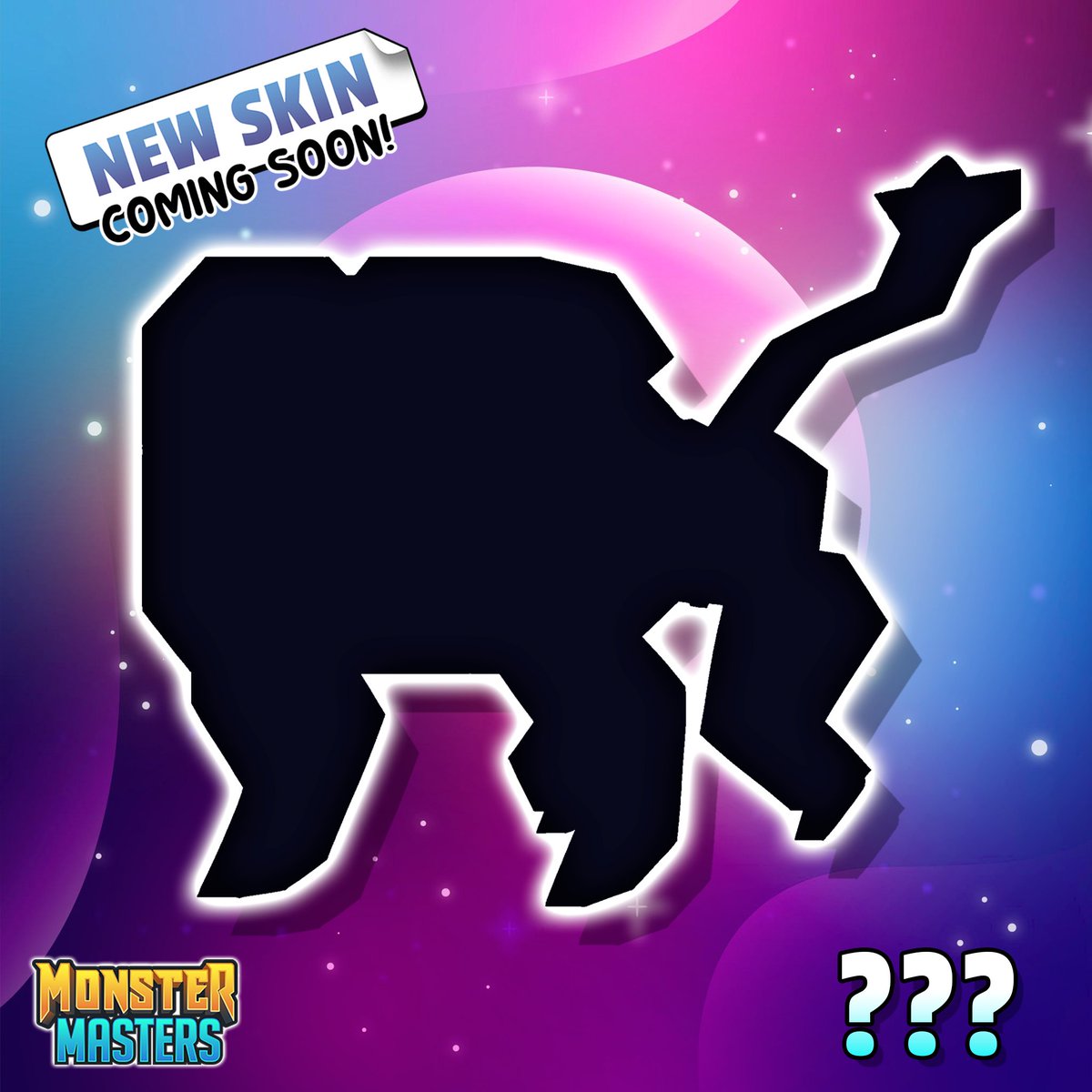 One more new brand new skin coming soon to Monster Masters! 😍Can you guess the name?

#monstermasters #mobilegames #anime #fakemon #pokemon #gaming #games #gameplay #iosgames #androidgames #freetoplay #gamedesign #indiegames #twitch #mobilegaming #monsterbattles