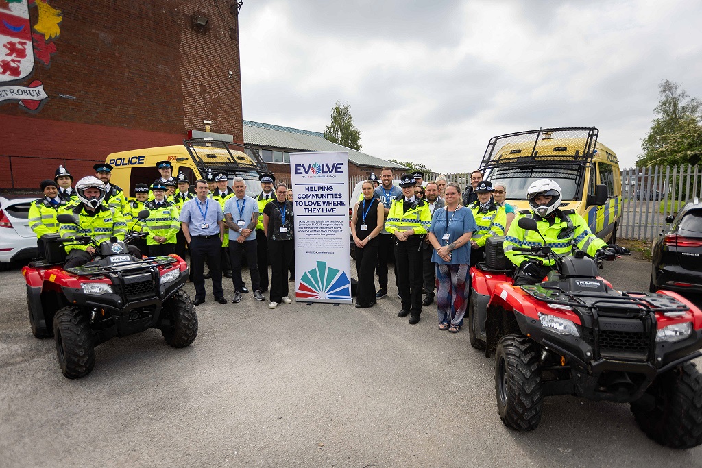 EVOLVE | A day of action has taken place in Beechwood to celebrate a year since the launch of Clear, Hold, Build, an initiative to improve communities affected by serious & organised crime. A man was arrested on suspicion of drug supply. Read more: orlo.uk/5G2bz