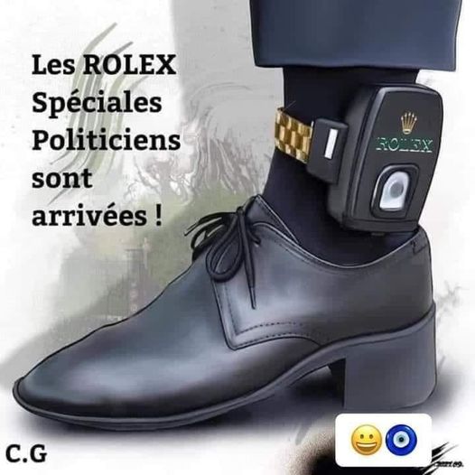 Les ROLEX spéciales politiciens.
