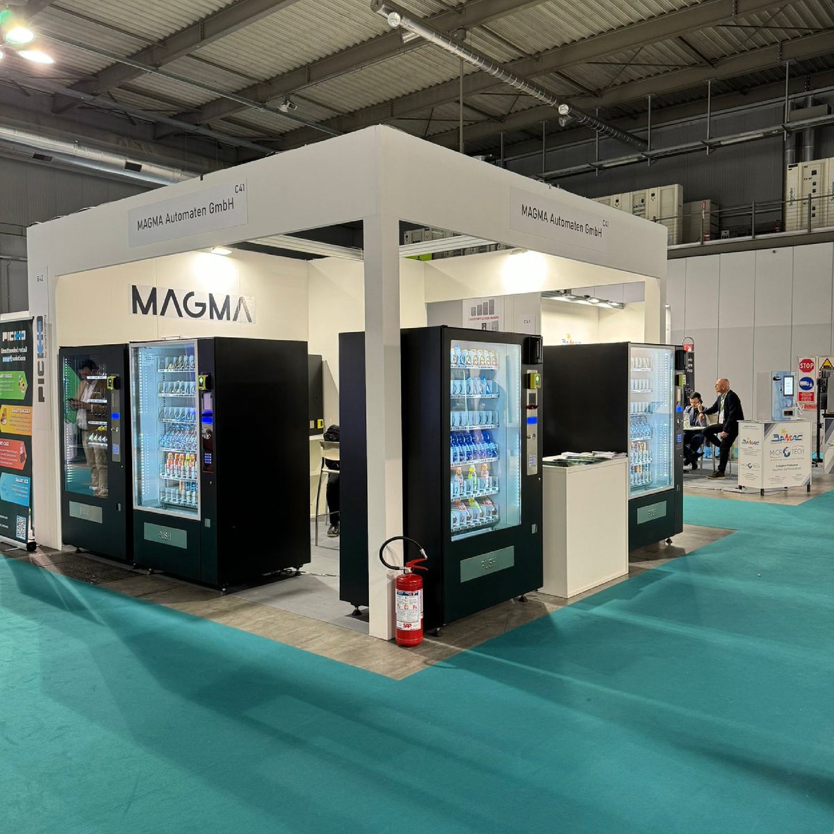 MacgalGroup's tweet photo. İtalya’da düzenlenen dünyanın en prestijli otomat fuarlarından biri olan VENDITALIA’da yerimizi aldık.
Sizleri de Hall 8 / Stand C41 standımıza bekliyoruz!

#otomat #otomatfuarı #venditalia #venditalia2024 #vending #vendingmachines #turkeyvendingmachine #fuar #vendingmachinefair https://t.co/YJjGl9kTZz