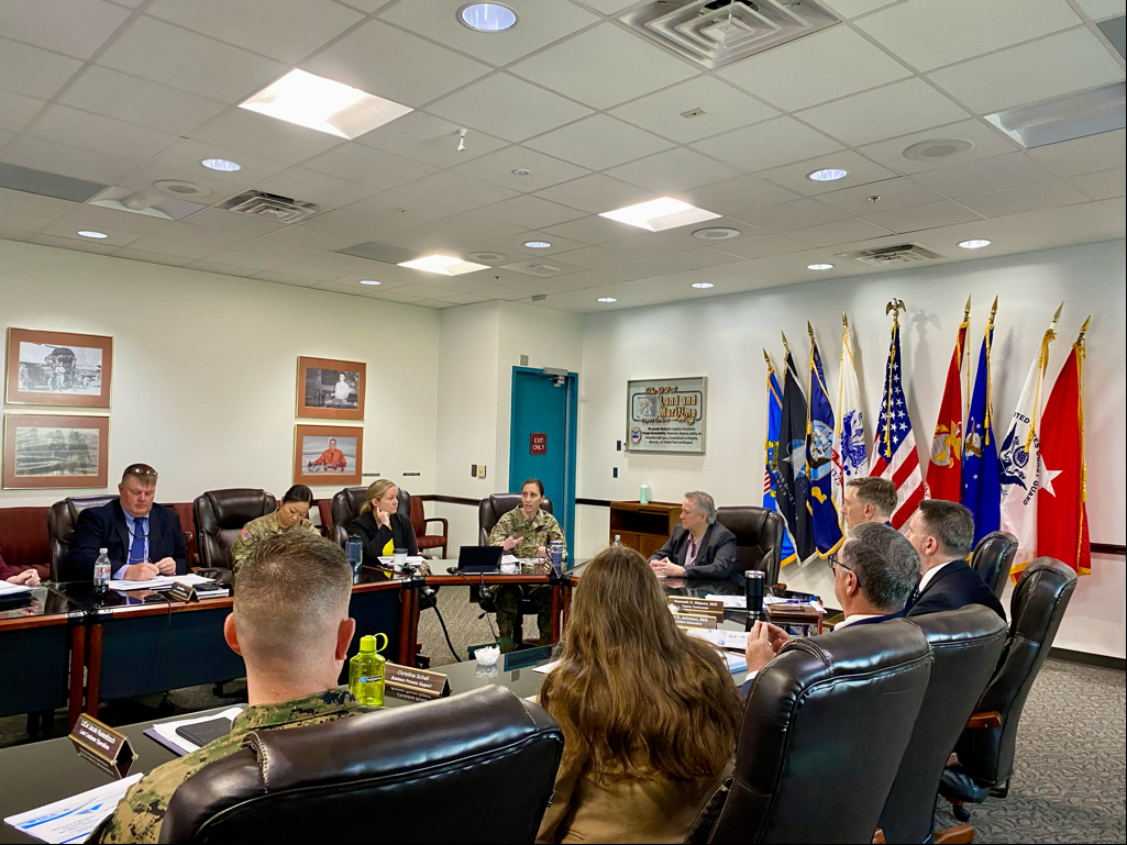 Ms. Whicker spoke during the Defense Logistics Agency Supply Chain Conference and connected with DLA Land & Maritime Commander BG Atkins. She highlighted how the Army Sustainment Enterprise is operationalizing sustainment and how that fits into integrated deterrence. #Readiness