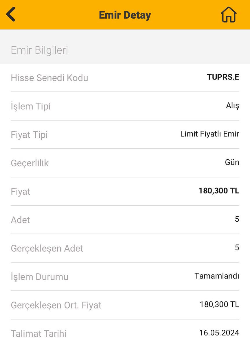 Gaza geldim 😅 Portföye 5 adette #TUPRS eklemesi yaptım. Devam! 💪🏻 #bist100 #BIST30 #borsa #FinancialFreedom #temettü #TUPRS