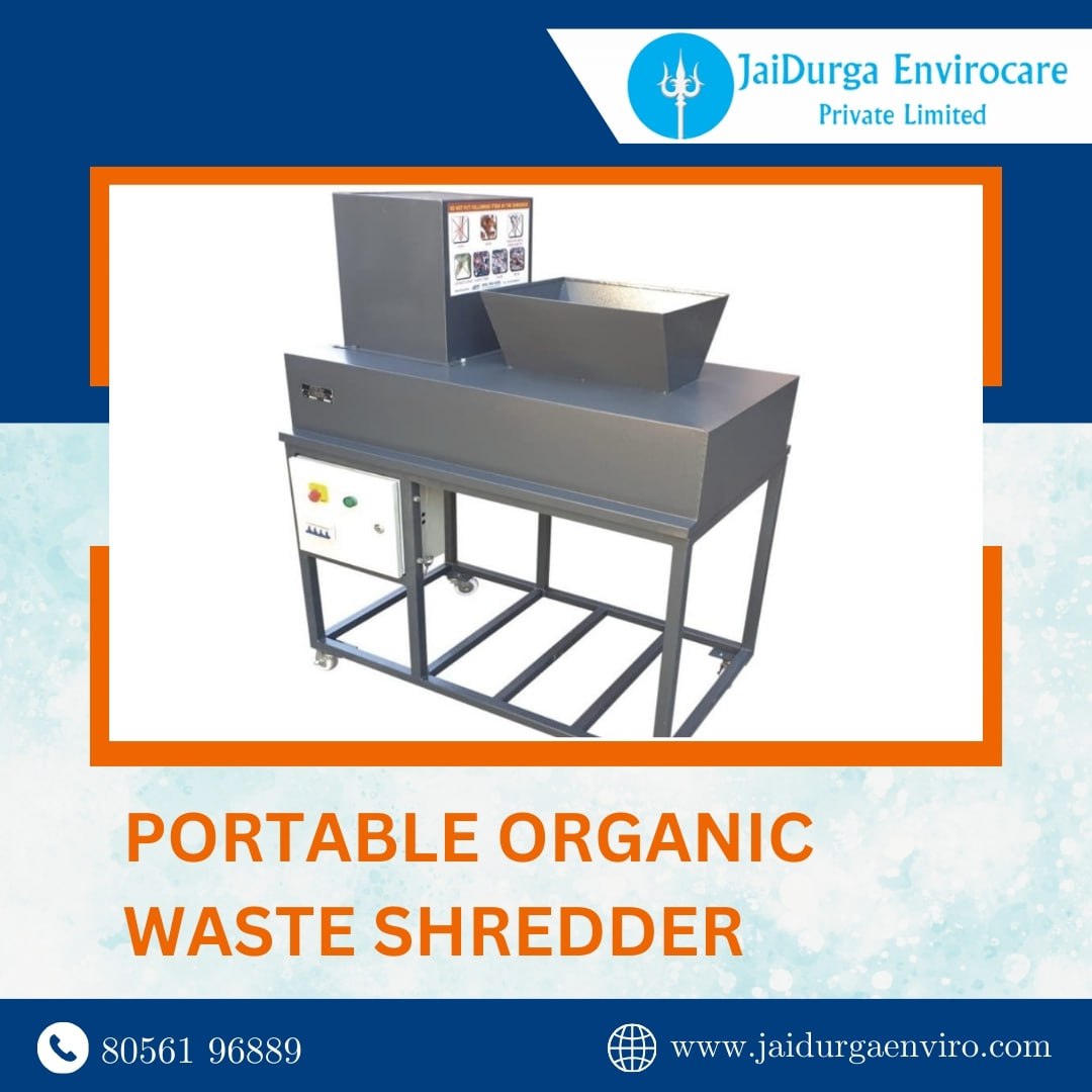 🌱♻️ Embrace sustainability wherever you are with #JaiDurgaEnviroCare #PortableOrganicWasteShredder!🌍 Reduce, reuse,and recycle with ease! 💪 

📞 Contact Us : +91 9042758646  
🌐 Visit:  jaidurgaenviro.in  
  
Follow us on social media for regular update!  

#OrganicWaste