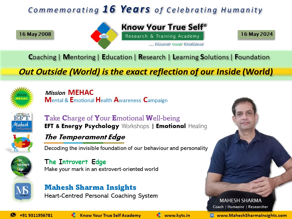 Commemorating SIXTEEN amazing years of CELEBRATING HUMANITY. (16th Foundation Day of the Academy)

Glad to be in touch and looking forward to another wonderful year of CELEBRATING HUMANITY.