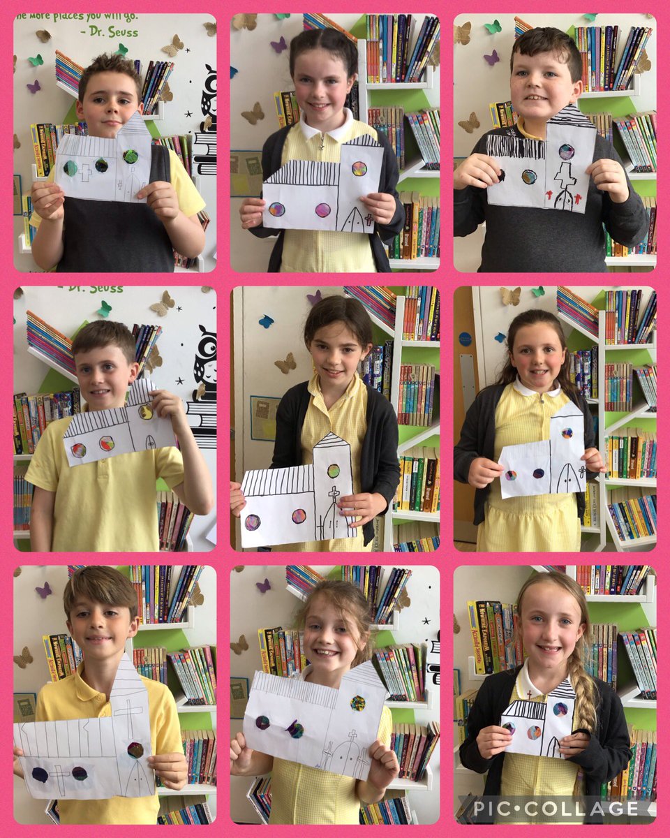 Year4TSP's tweet image. After learning about why a Church is a special place to Christians and the features inside a Church, we designed our own churches, complete with colourful stain glass windows ⛪️💒 #TSPRE #TSPArt #Serve