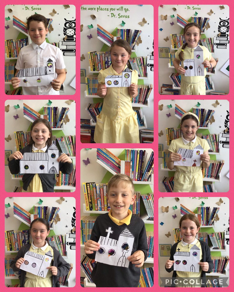 Year4TSP's tweet image. After learning about why a Church is a special place to Christians and the features inside a Church, we designed our own churches, complete with colourful stain glass windows ⛪️💒 #TSPRE #TSPArt #Serve