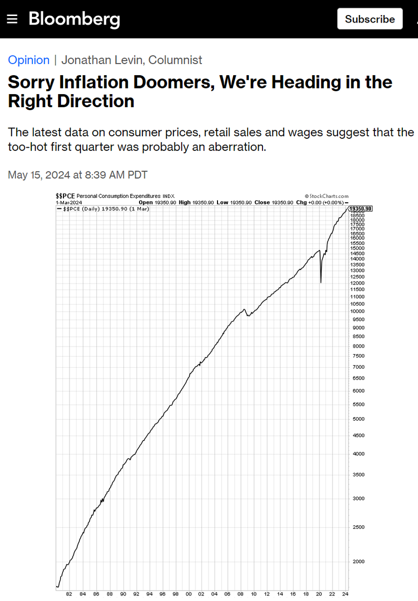 Gee, how did legacy media lose all credibility?

#PCE #Aberrations