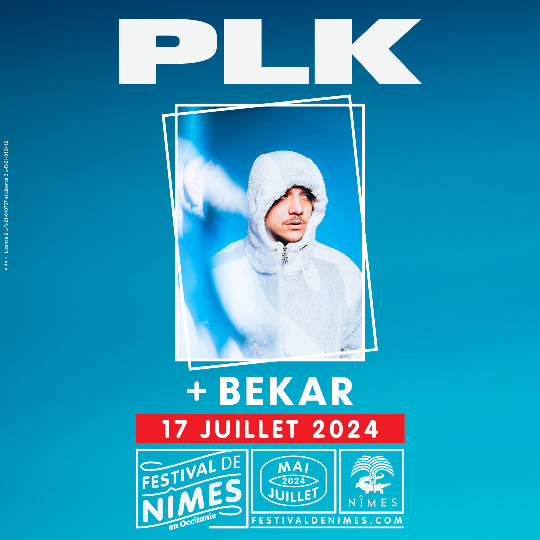 Retrouvez @PLK75 & @BekarNFR le Mercredi 17 Juillet 2024 sur la scène du #FestivaldeNîmes 💥

🎟 Infos & billets : festivaldenimes.com

#PLK #Bekar #FestivaldeNîmes2024