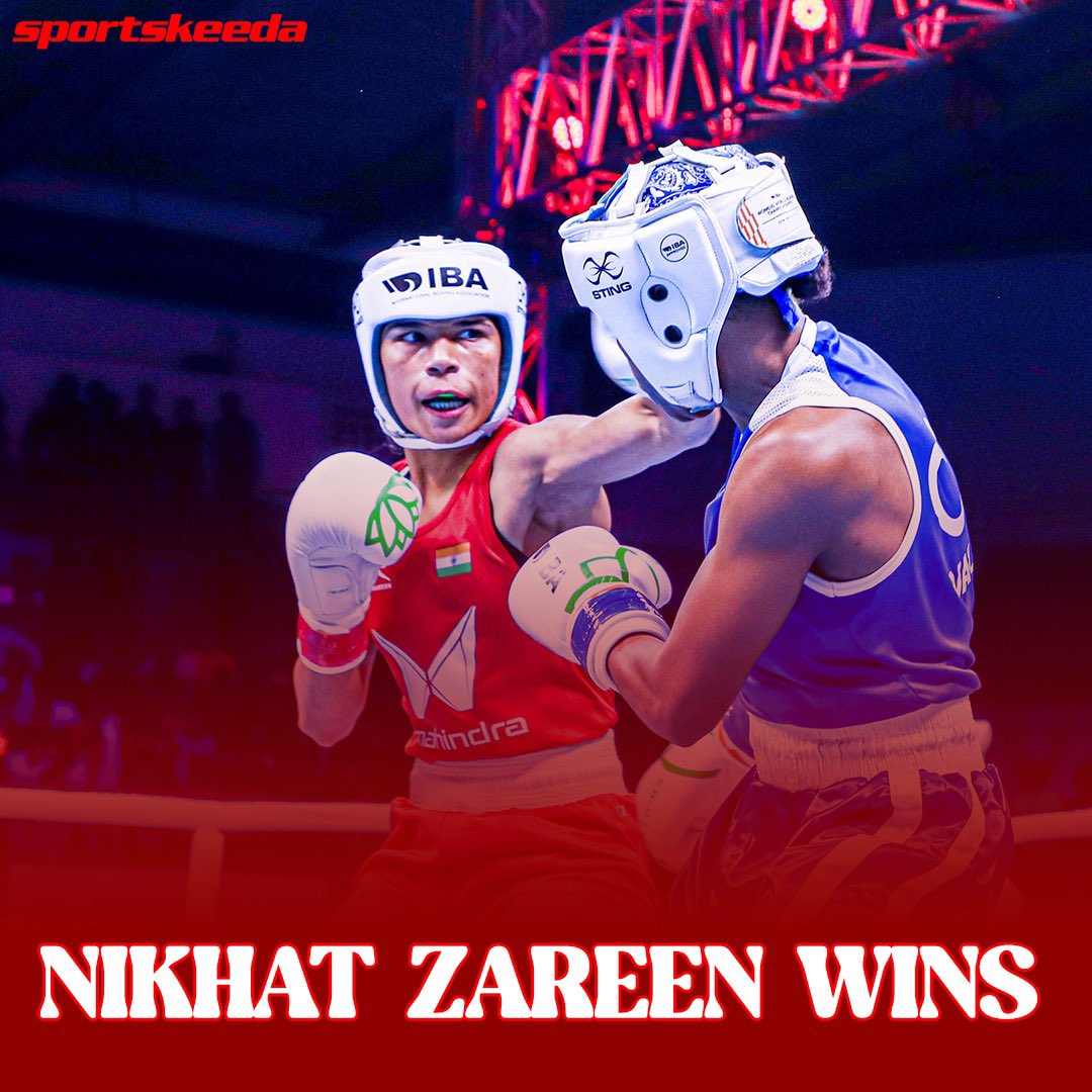 Nikhat Zareen on top form! The Indian Pugilist is into the Elorda Cup 2024 Final.🔥

#Boxing #SKIndianSports