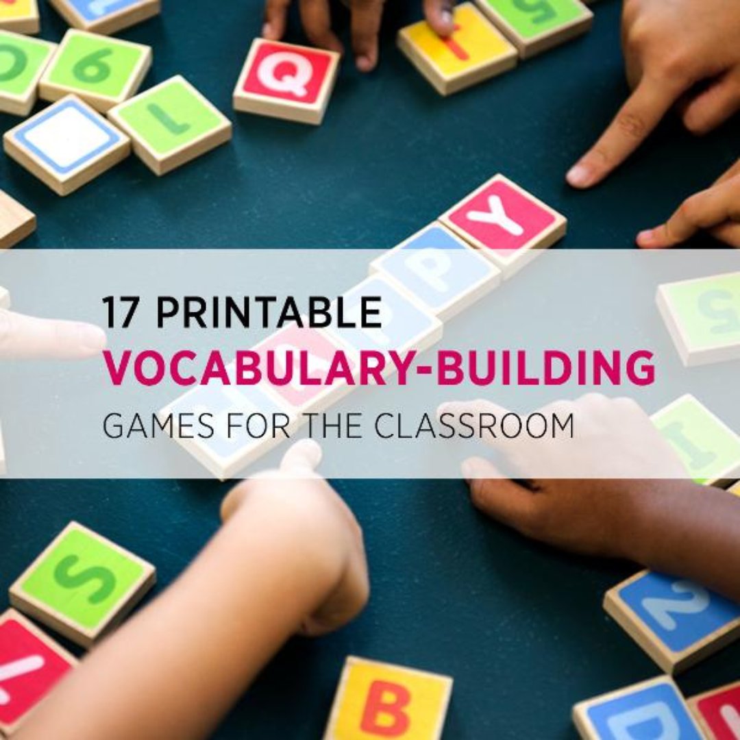 We can always count on vocabulary games to get kids internalizing words in unique and thoughtful ways. Students can use these free printable games to engage in word learning during summer break. Download now! hubs.ly/Q02wRh7t0