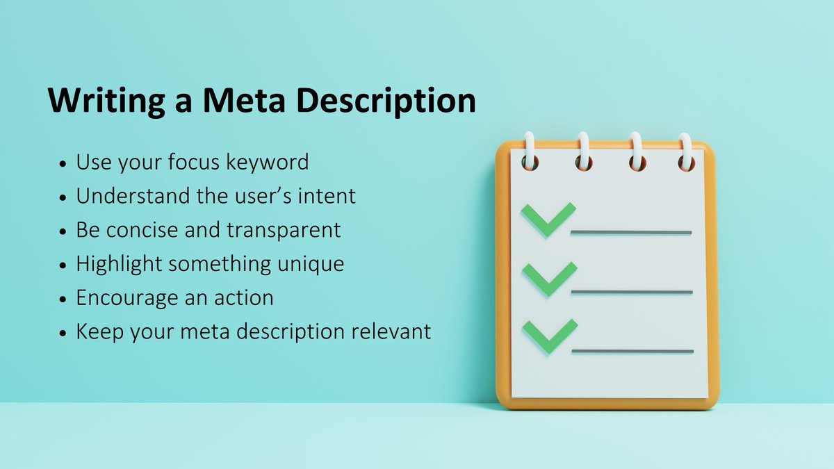 Are you making the most out of your #metadescription? Add some keywords and promote your blog to boost your click-through rate. #seotips