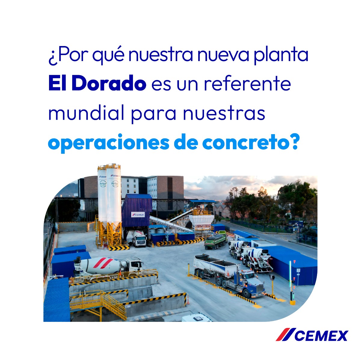 🏗️ ¡Conoce El Dorado, nuestra nueva planta de concreto en Colombia! A través de gestión sostenible, estándares de seguridad y prácticas incluyentes, esta planta es un referente para nuestras operaciones de concreto a nivel mundial.