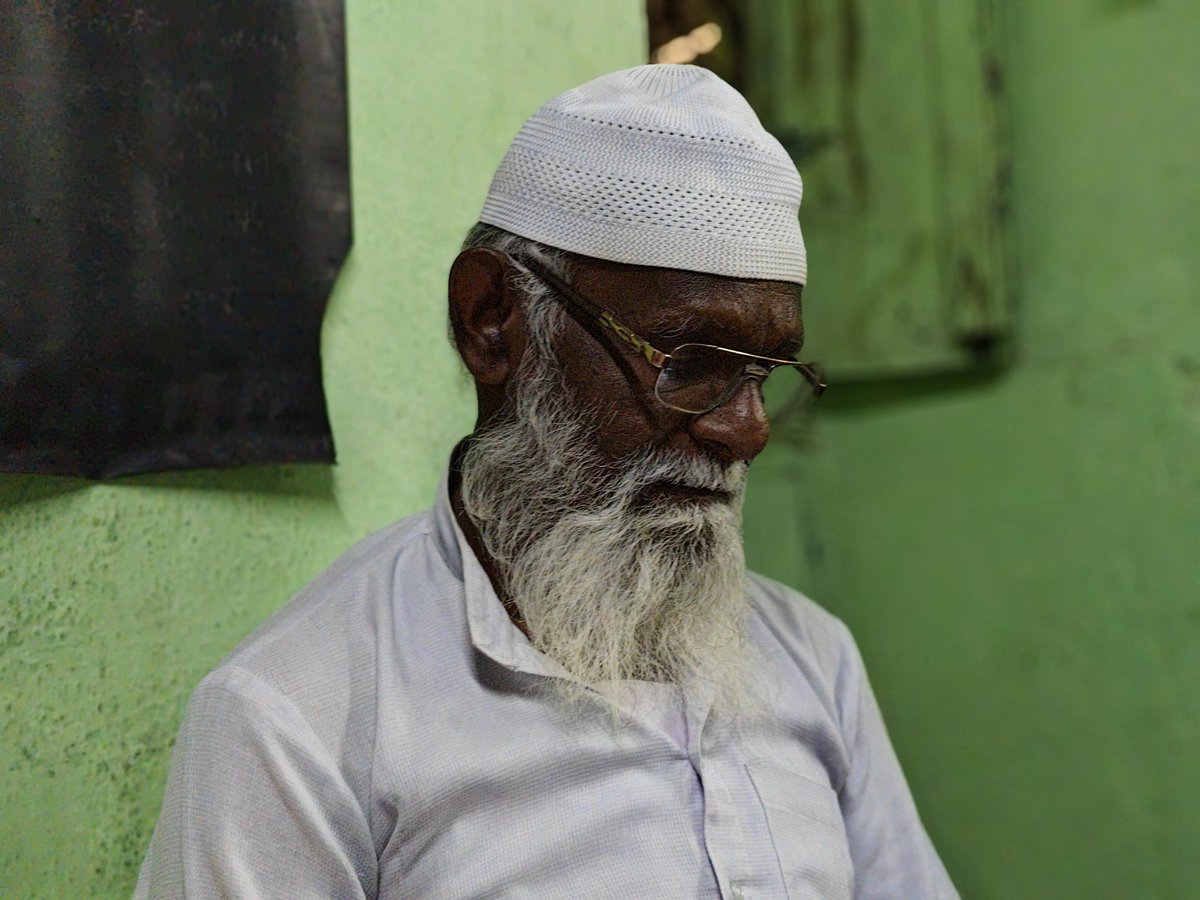 Hussain Shikalgar, 69. 'I've seen the polarisation after the Babri Mosque was demolished,' he says. 'It was nowhere close to the tensions we have today. I was elected the sarpanch of this village in 1992. Today, I feel like a second-class citizen.'