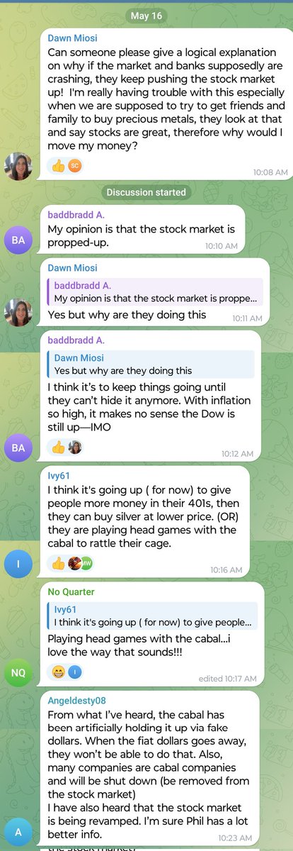 Logical explanation Dawn? You've been scammed by #philgodlewski.

Stock market is at all time highs and they're still on a loss from #goldco as well as missed time in the market.