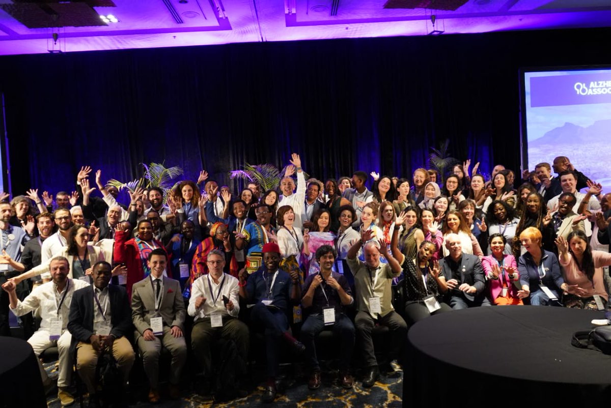 Quite a gathering of #AtlanticFellows @GBHI_Fellows community at #AAICSatellite! Thanks to all participants, presenters, supporters & our beautiful host city, Cape Town. We are inspired by the amazing efforts underway to advance Alzheimer’s & other dementia research in Africa 👋