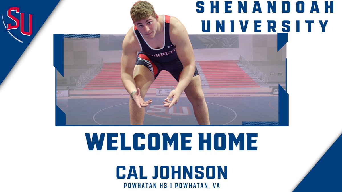 We are very excited Cal Johnson (Powhatan High School, VA) has committed to wrestle at Shenandoah University!

Welcome Home Cal!
#GoHornets