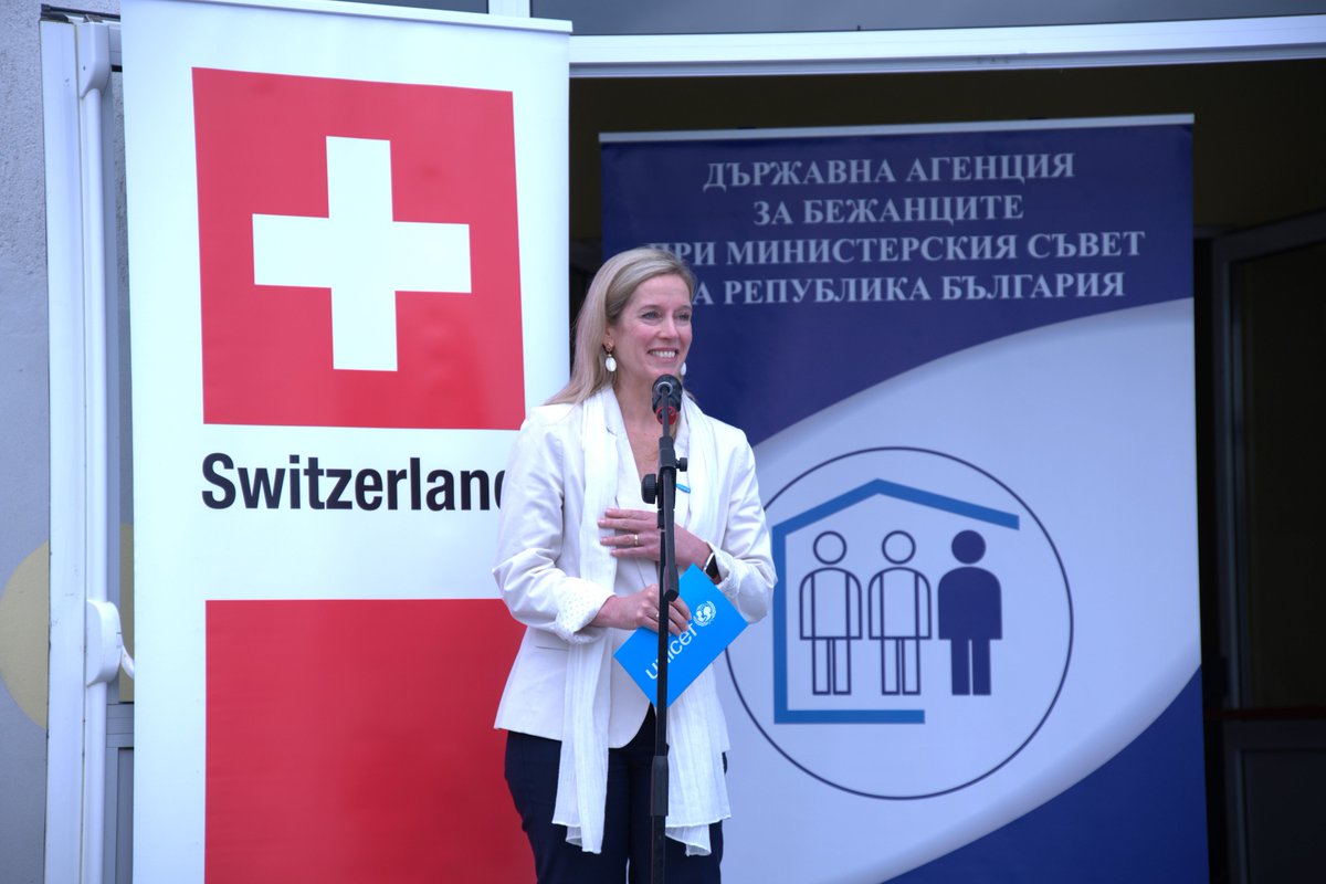"Every child has the right to protection, regardless of their immigration status, origin, gender, race, or religion." - Christina de B., at the opening of the new Safe Zone for Unaccompanied Child Refugees today in Harmanli. Read more 👉 bit.ly/4510AE1