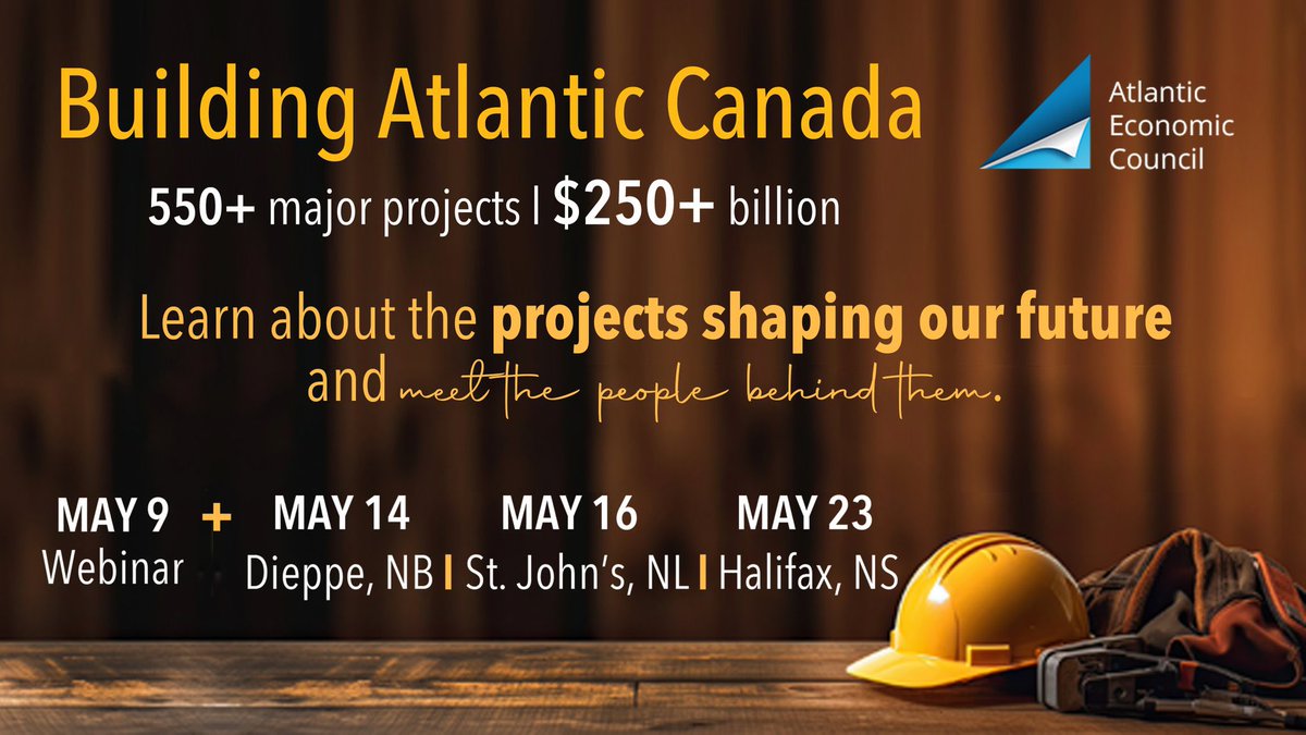We participated in the @atl_econcouncil “Building Atlantic Canada” conference this morning. Lots of optimism for future skilled trade jobs for our members!

Thank you to the organizers and speakers. #BuildingTrades