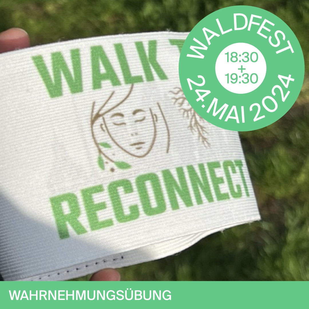 🚶‍♀️‍Wahrnehmungsübung: Walk to #Reconnect
Es gibt kaum etwas Seltsameres als einen bekannten Ort unfassbar langsam und schweigend zu durchschreiten. Wir wagen dieses Experiment im Wald.
Programm: theaterplatz-quartier.ch/#waldfest
#theaterplatzquartier #mobilerwald #thisisbasel #basel