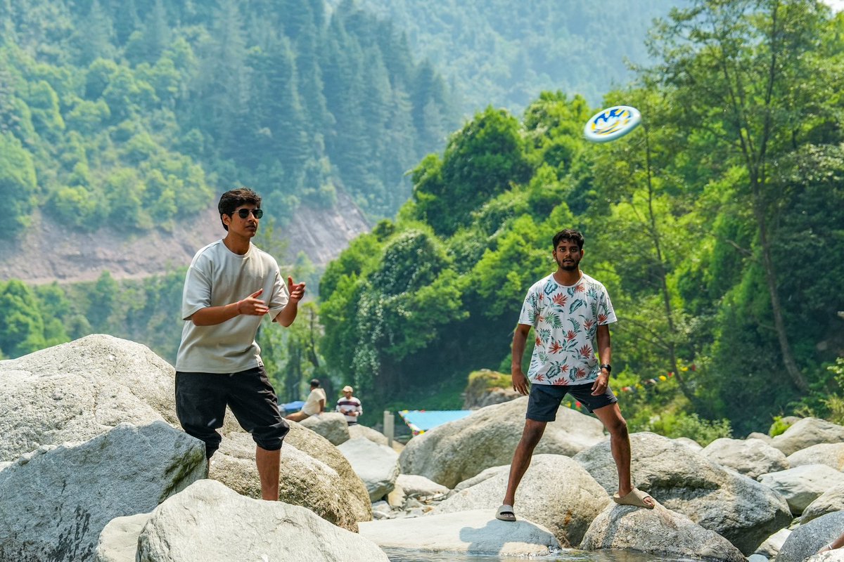 innercircle_so's tweet photo. 🌊 Excuse us for being MIA, we caught a river ~ 

A major day-off retreat in Dharamkot with frisbee playoffs, cold water plunges and more: https://t.co/fn1EWoQsR6