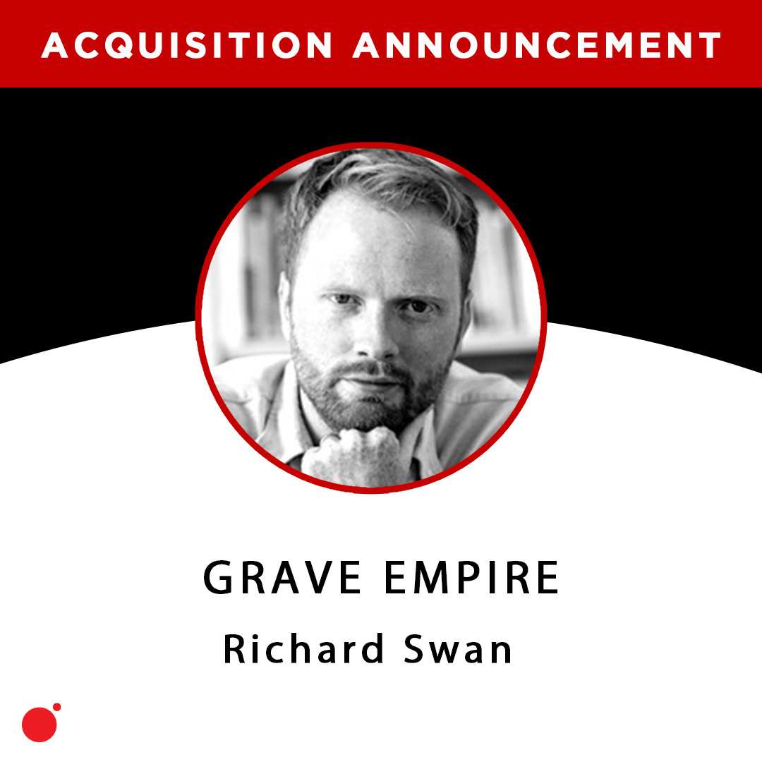 We’re thrilled to have acquired a new epic fantasy series from Sunday Times bestselling author @Richard_S_Swan! GRAVE EMPIRE, the action-packed first novel in the Great Silence trilogy, will be published in February 2025. Learn more: bit.ly/3ypUYH1