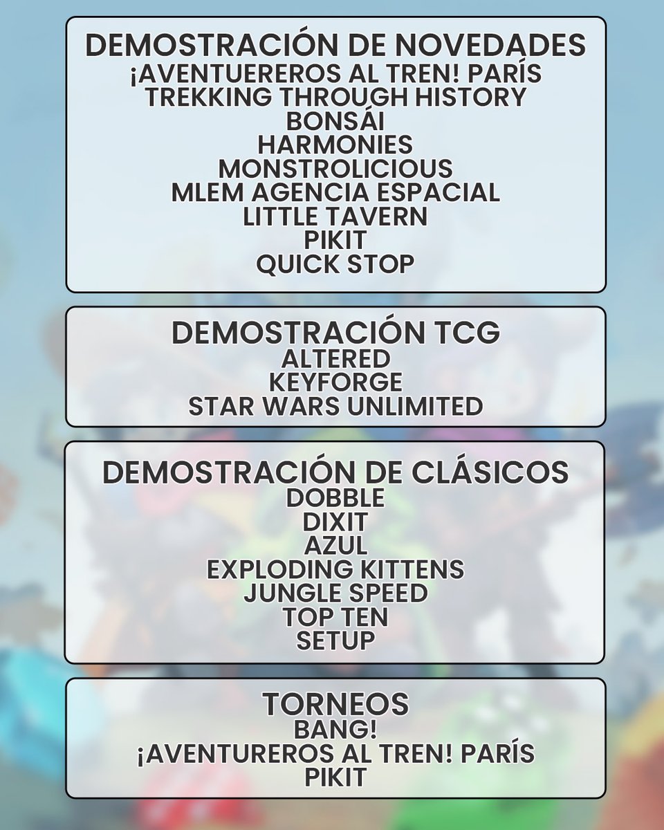 Descubre todas las demostraciones y actividades que tendremos este fin de semana en las XIII Jornadas Queremos Jugar @queremosjugar en Dos Hermanas, Sevilla linktr.ee/queremosjugar #Eventos