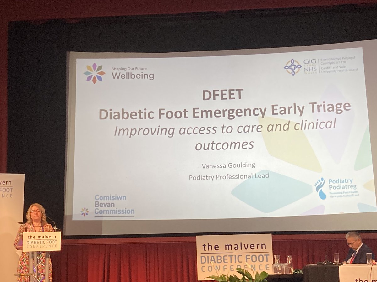 Scottie MBE (@scottie04557256) on Twitter photo Fantastic presentation by <a href="/VanessaGouldin1/">VanessaGoulding</a> on DFEET project in Cardiff and Vale UHB at the Malvern Diabetic Foot Conference. Time to #spreadandscaleacrosswales <a href="/MrMathewKing/">Mathew King</a> <a href="/BevanCommission/">Bevan Commission</a> <a href="/NHSW_Diabetes/">NHS Diabetes in Wales (AWDIG)</a> <a href="/RuthCr/">Ruth Crowder</a> <a href="/RoyColPod/">Royal College of Podiatry</a> Fantastic presentation by <a href="/VanessaGouldin1/">VanessaGoulding</a> on DFEET project in Cardiff and Vale UHB at the Malvern Diabetic Foot Conference. Time to #spreadandscaleacrosswales <a href="/MrMathewKing/">Mathew King</a> <a href="/BevanCommission/">Bevan Commission</a> <a href="/NHSW_Diabetes/">NHS Diabetes in Wales (AWDIG)</a> <a href="/RuthCr/">Ruth Crowder</a> <a href="/RoyColPod/">Royal College of Podiatry</a>