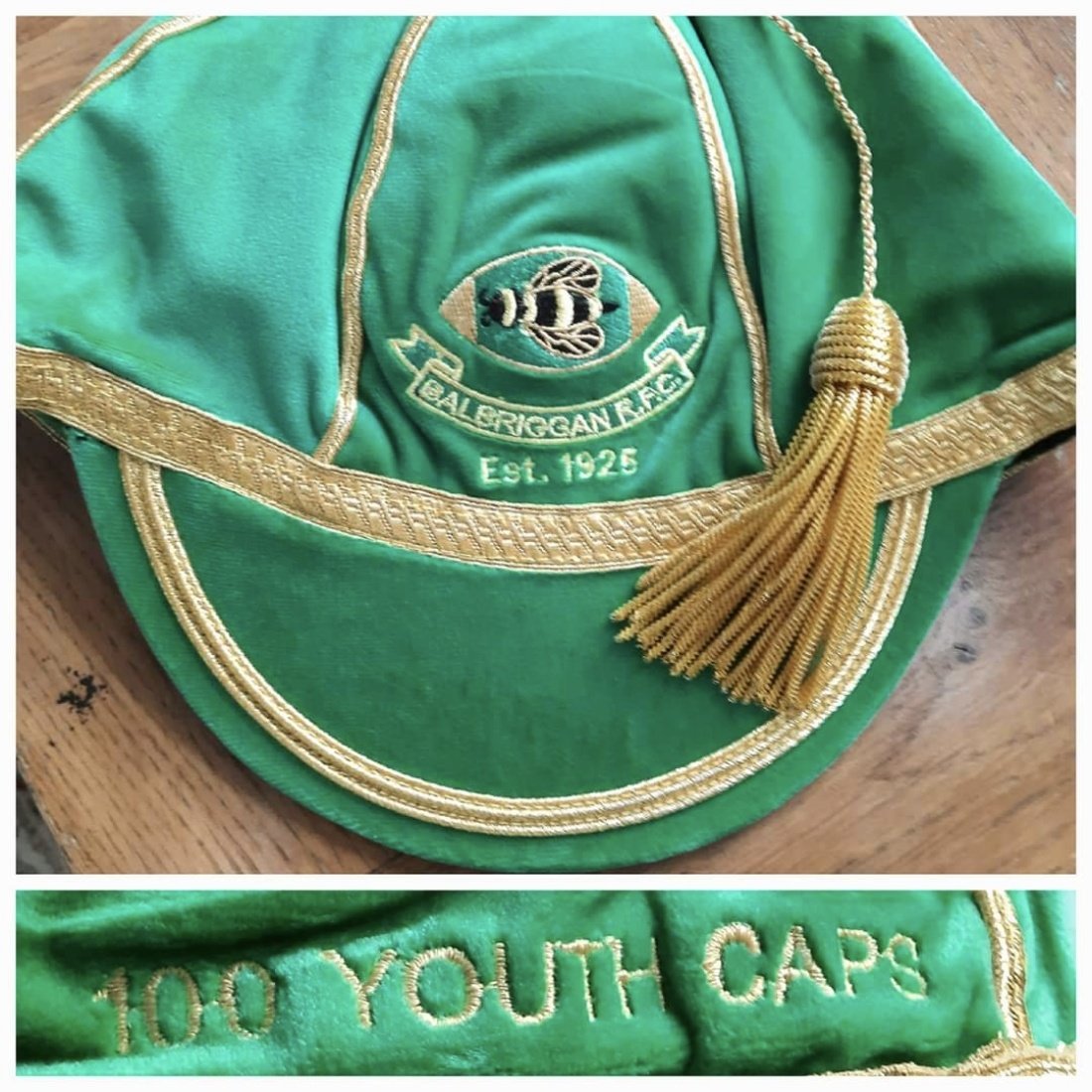 To play 100 Youth games is a massive achievement and to do so when one season was missed due to Covid makes it even more incredible. But that's exactly what Jimmy, Daragh, and Oisin did. The club has recognised this achievement by awarding the first ever '100 Youth Caps' cap.